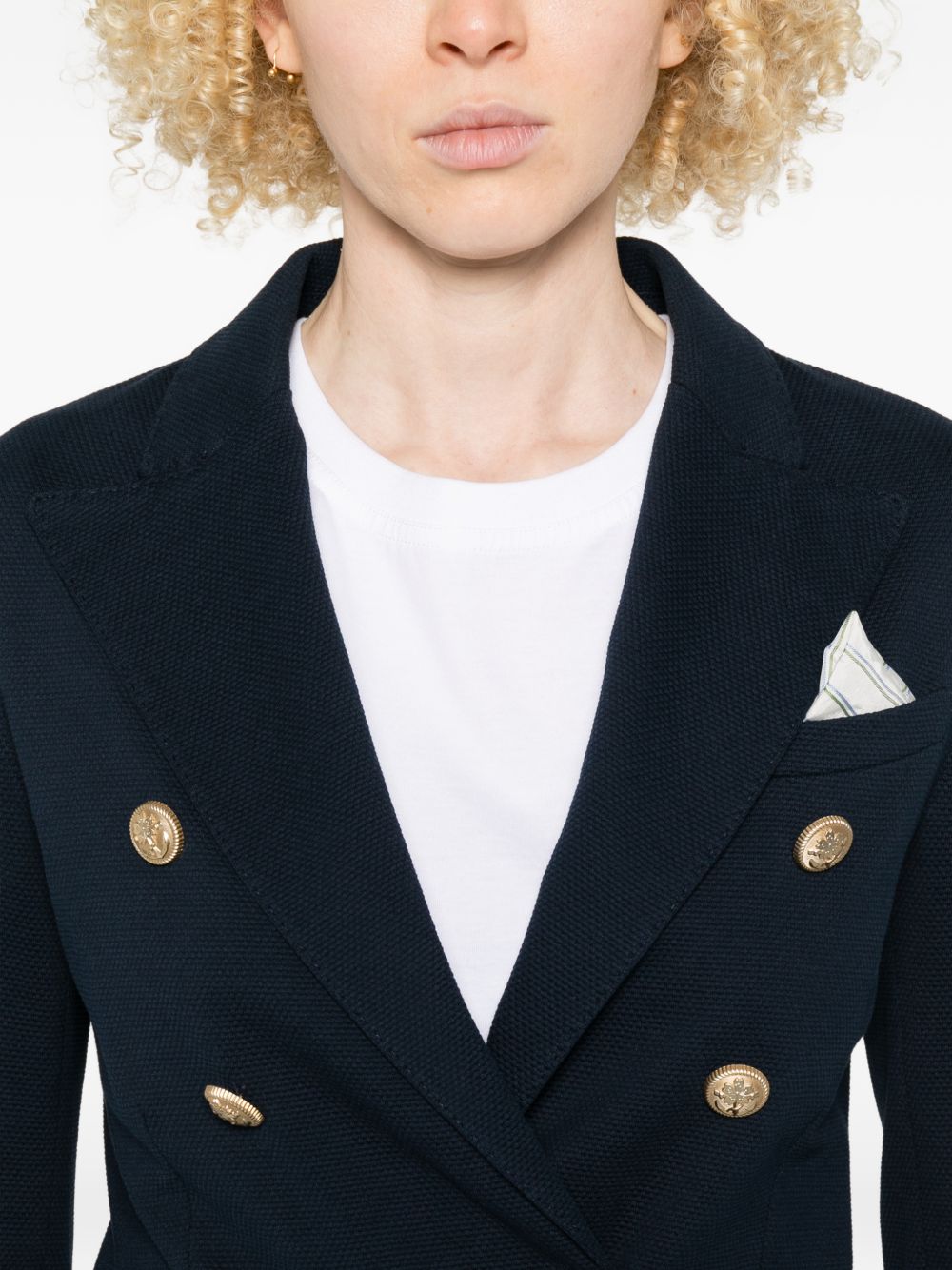 Circolo 1901 Circolo 1901 Cotton double-breasted jacket
