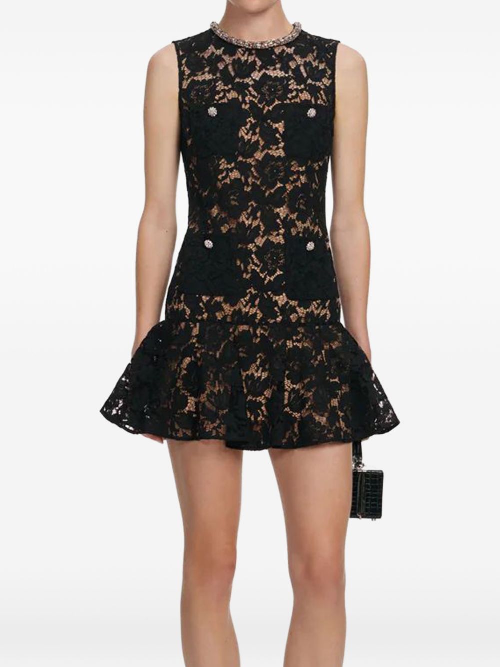 Self-Portrait Self-Portrait Lace mini dress