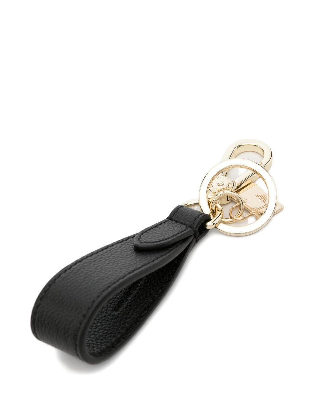 Emporio Armani Emporio Armani Leather keyring