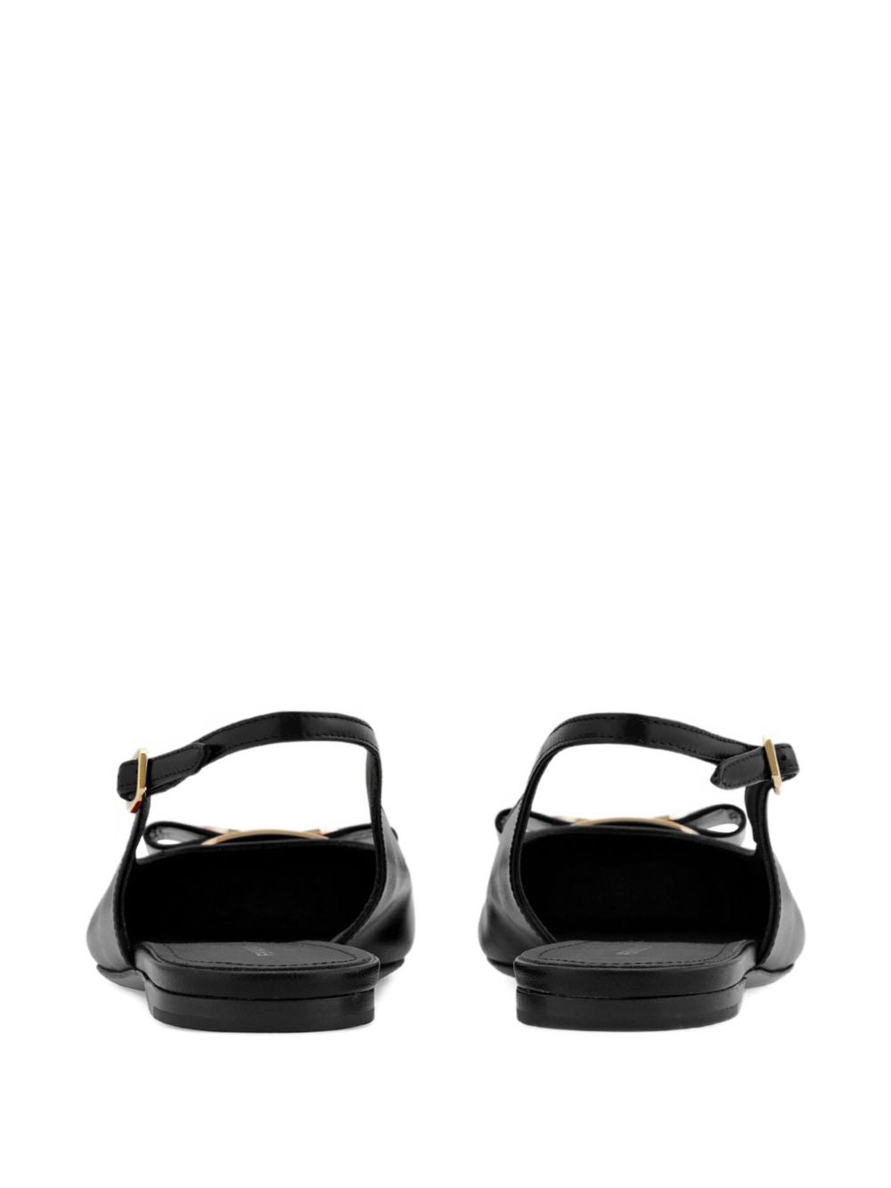 Ferragamo Ferragamo New Vara Plate Flat Slingback