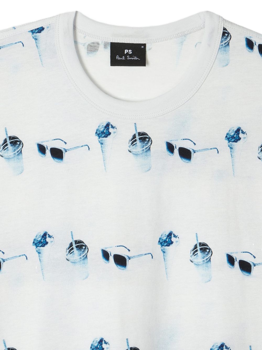 Paul Smith Paul Smith Printed cotton t-shirt