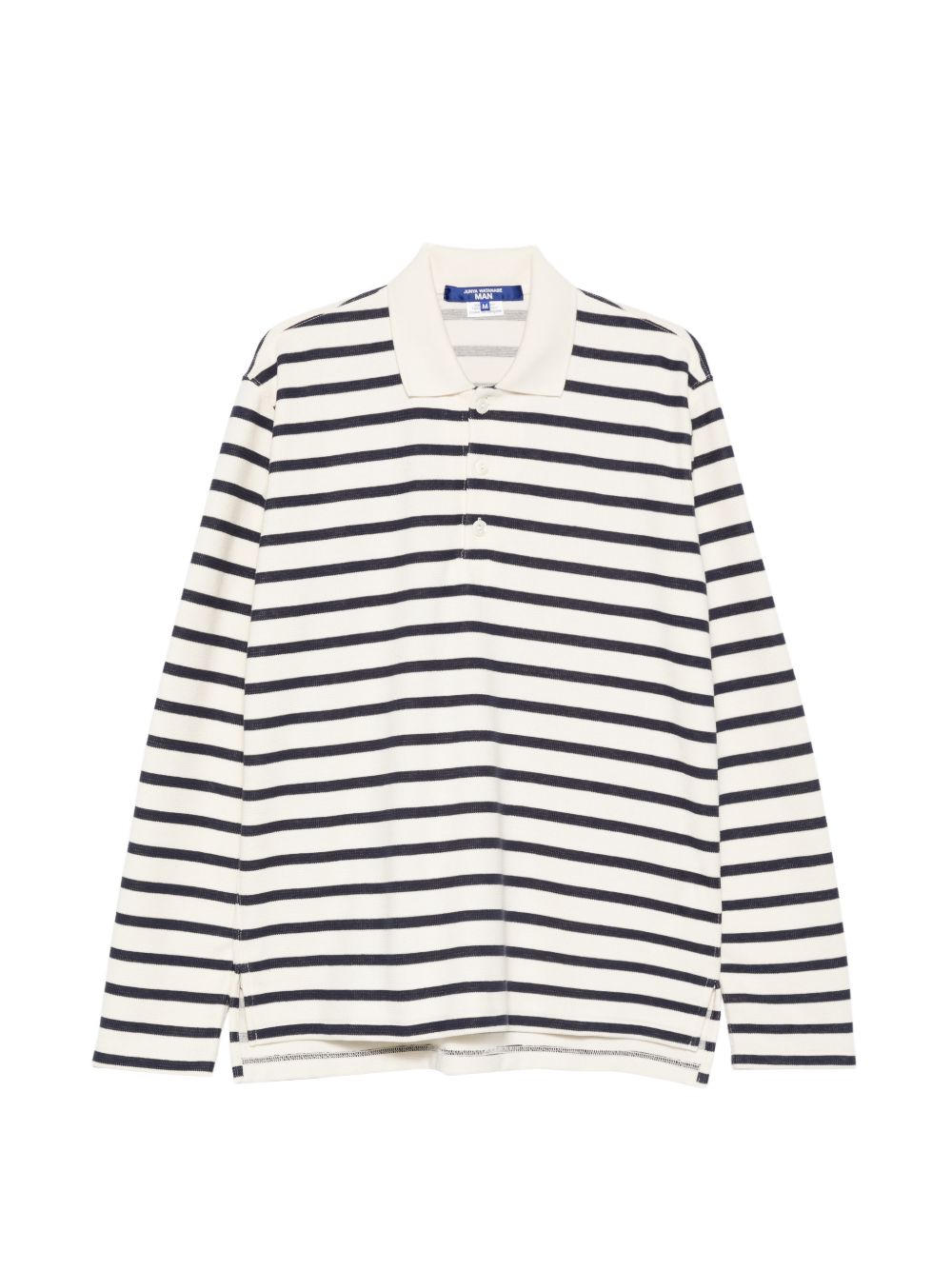 Junya Watanabe Junya Watanabe Striped cotton polo shirt