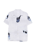 Paul Smith Paul Smith Sunbleached Snaps cotton shirt