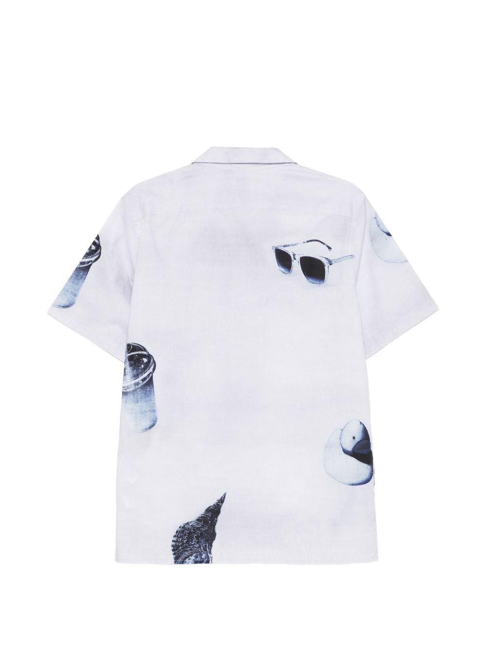 Paul Smith Paul Smith Sunbleached Snaps cotton shirt