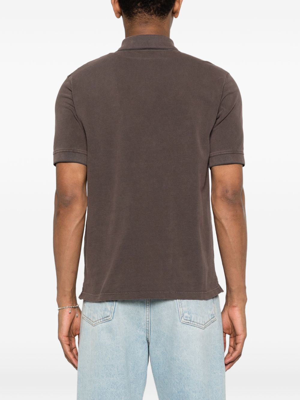 HERNO Herno Logo cotton polo shirt