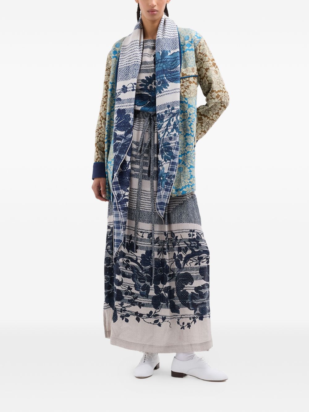 Pierre Louis Mascia Pierre Louis Mascia Printed silk dress