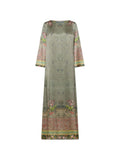 Pierre Louis Mascia Pierre Louis Mascia A-line silhouette Printed silk dress