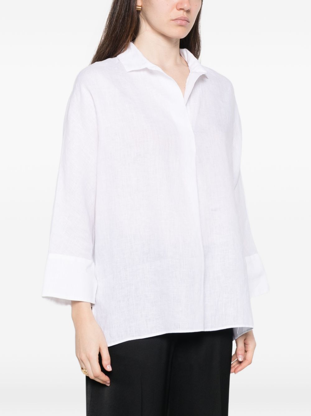 TRAME AUREE Trame Auree Linen blouse
