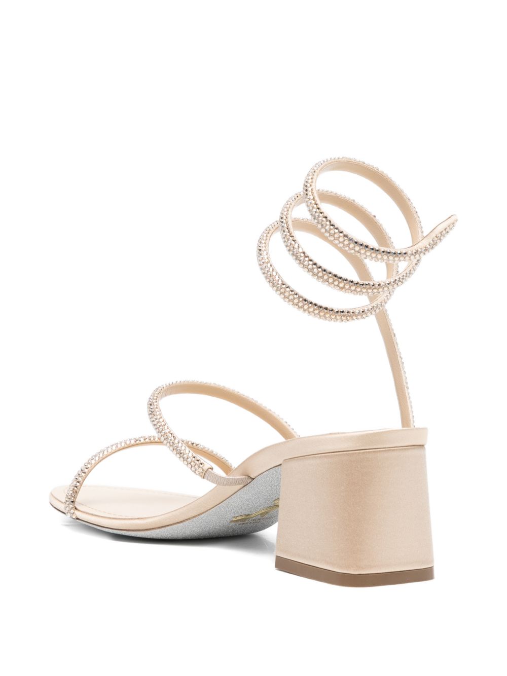 René Caovilla René Caovilla RenÃ© Caovilla Cleo satin sandals