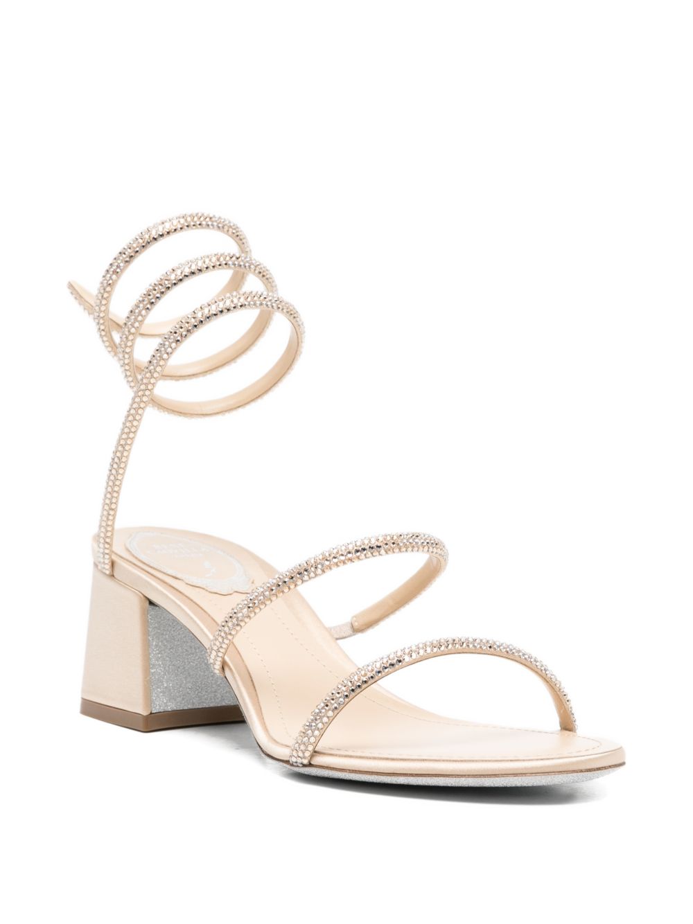 René Caovilla René Caovilla RenÃ© Caovilla Cleo satin sandals