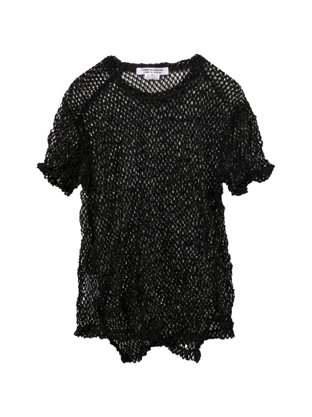 Comme Comme Comme Comme Open-knit t-shirt
