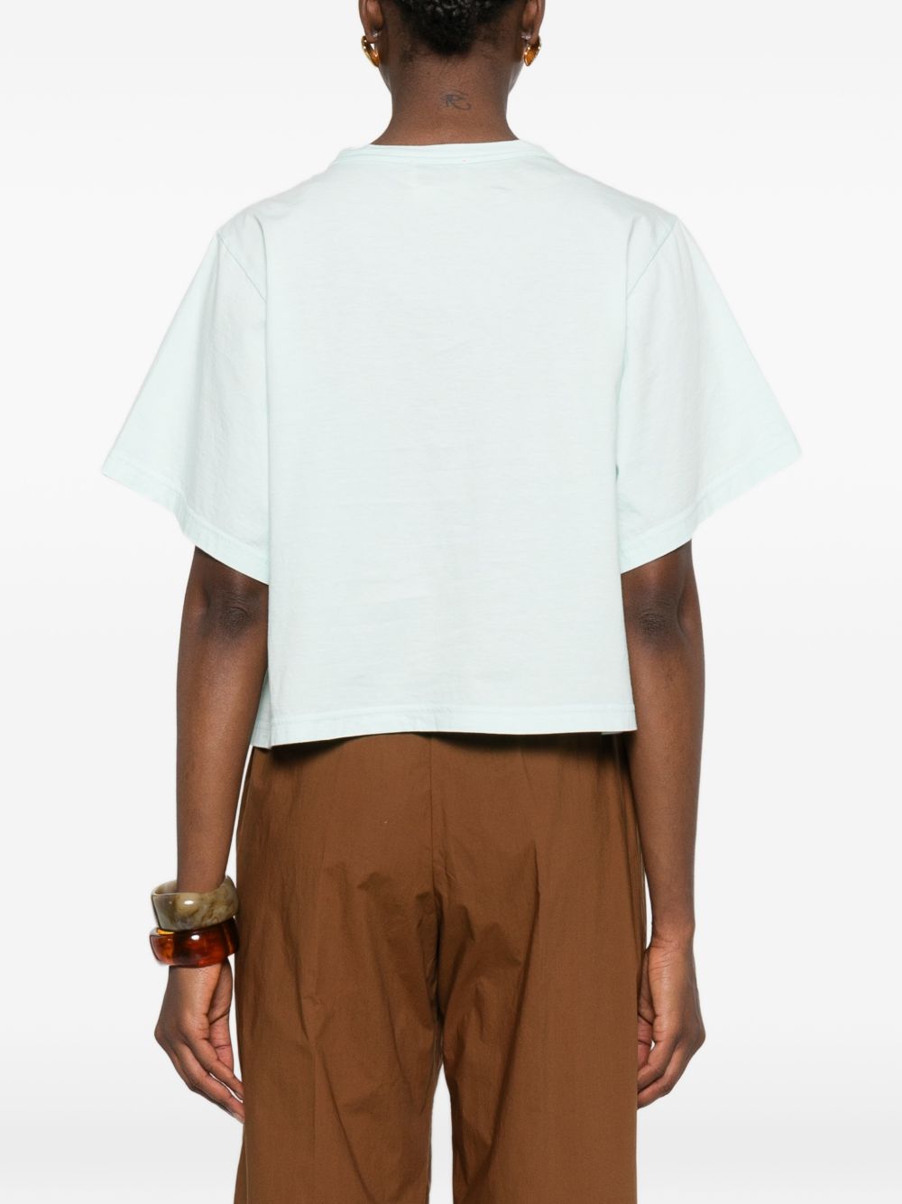 Forte Forte Forte Forte Embroidered cotton t-shirt