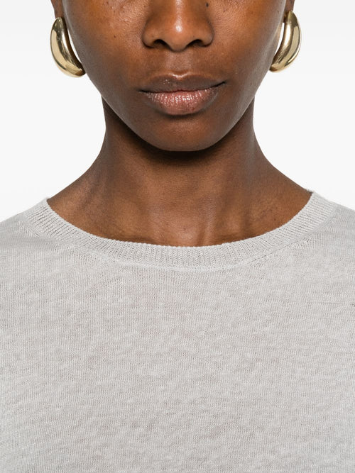 Base Base Linen and cotton blend sweater