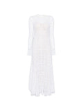 Forte Forte Forte Forte V-back Lace long dress