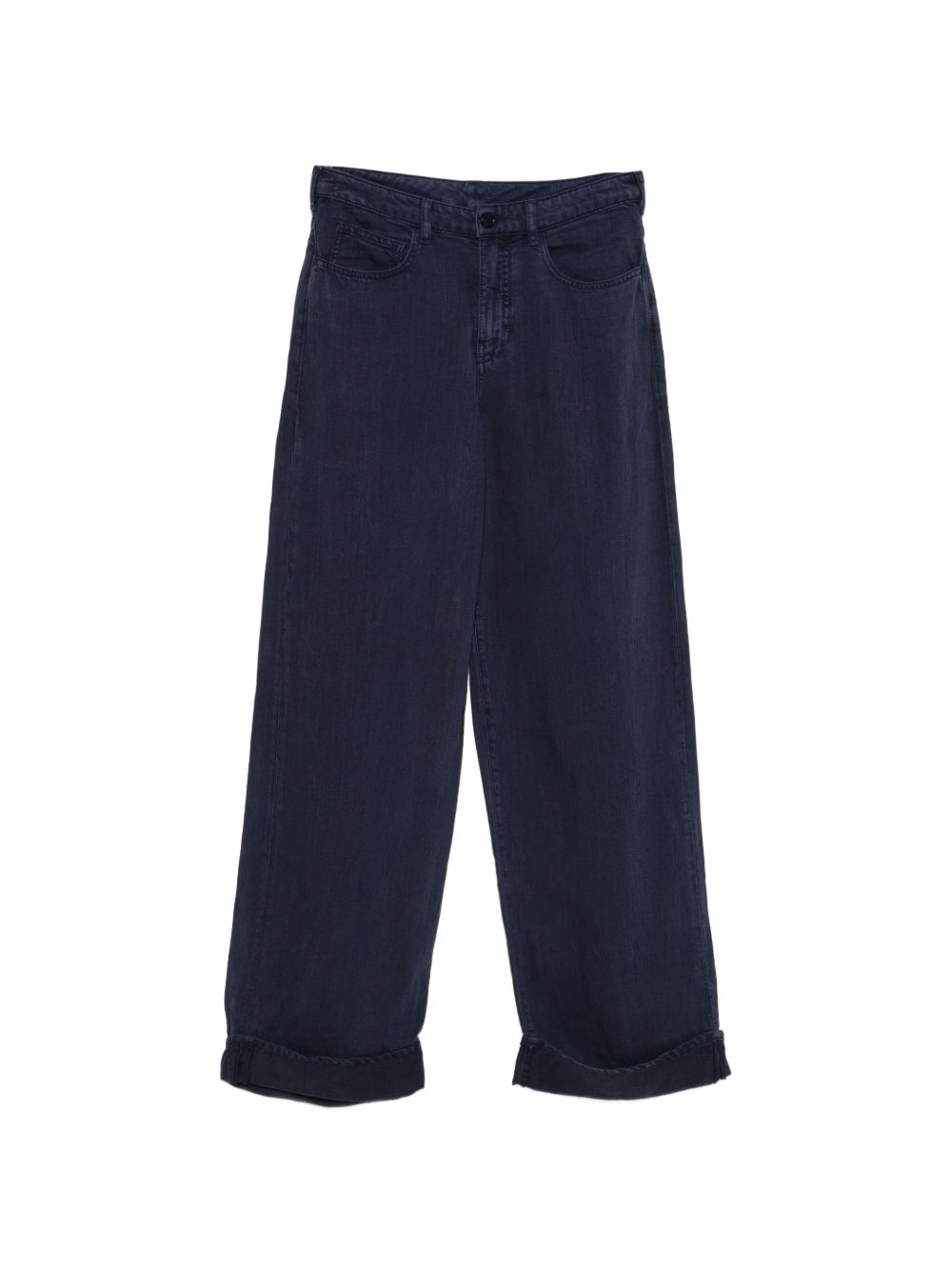 Emporio Armani Emporio Armani Linen blend trousers