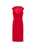Solace London Solace London V-neck sleeveless Monica midi dress