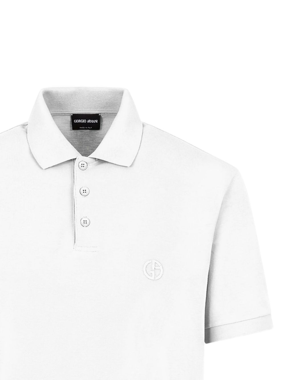 Giorgio Armani Giorgio Armani Piqeut cotton polo shirt