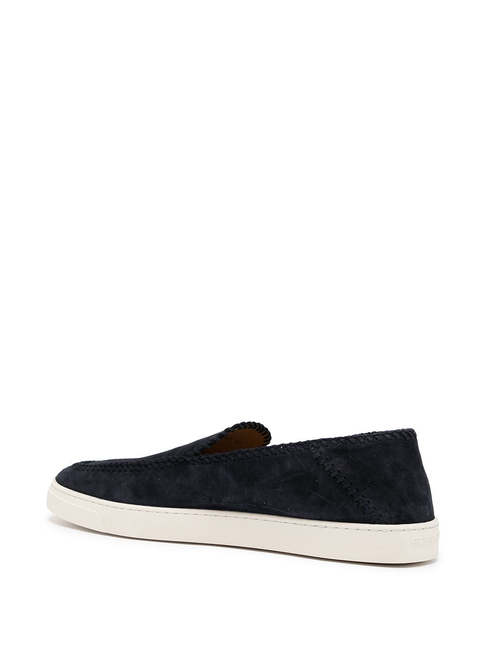 Giorgio Armani Giorgio Armani Leather slip-on sneakers
