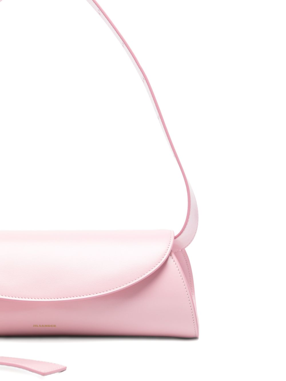 Jil Sander Jil Sander Cannolo small leather shoulder bag