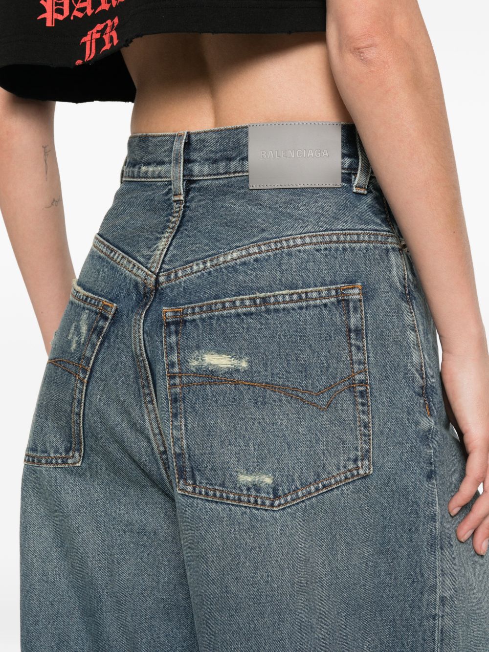 Balenciaga Balenciaga Flared denim jeans