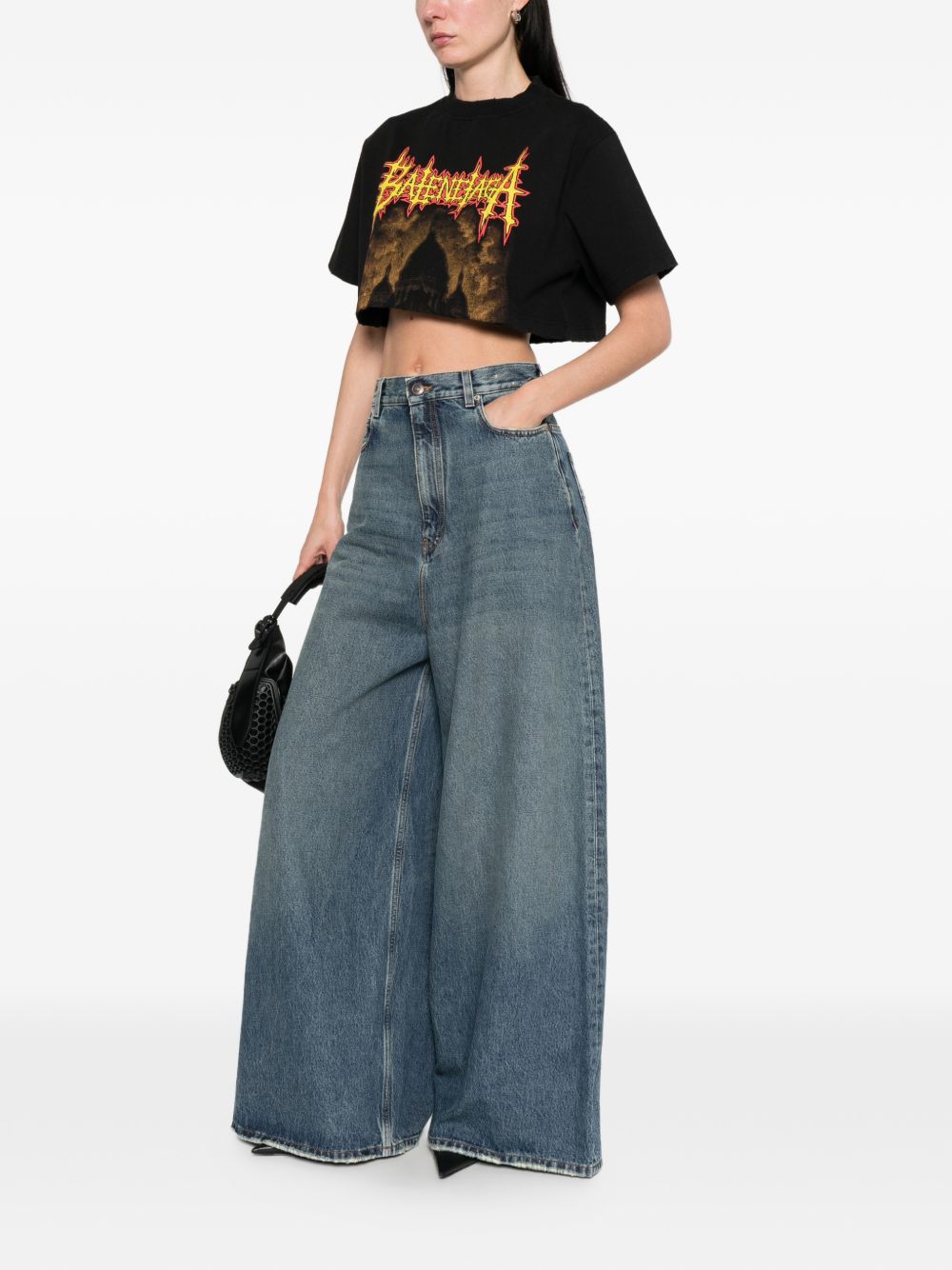 Balenciaga Balenciaga Flared denim jeans