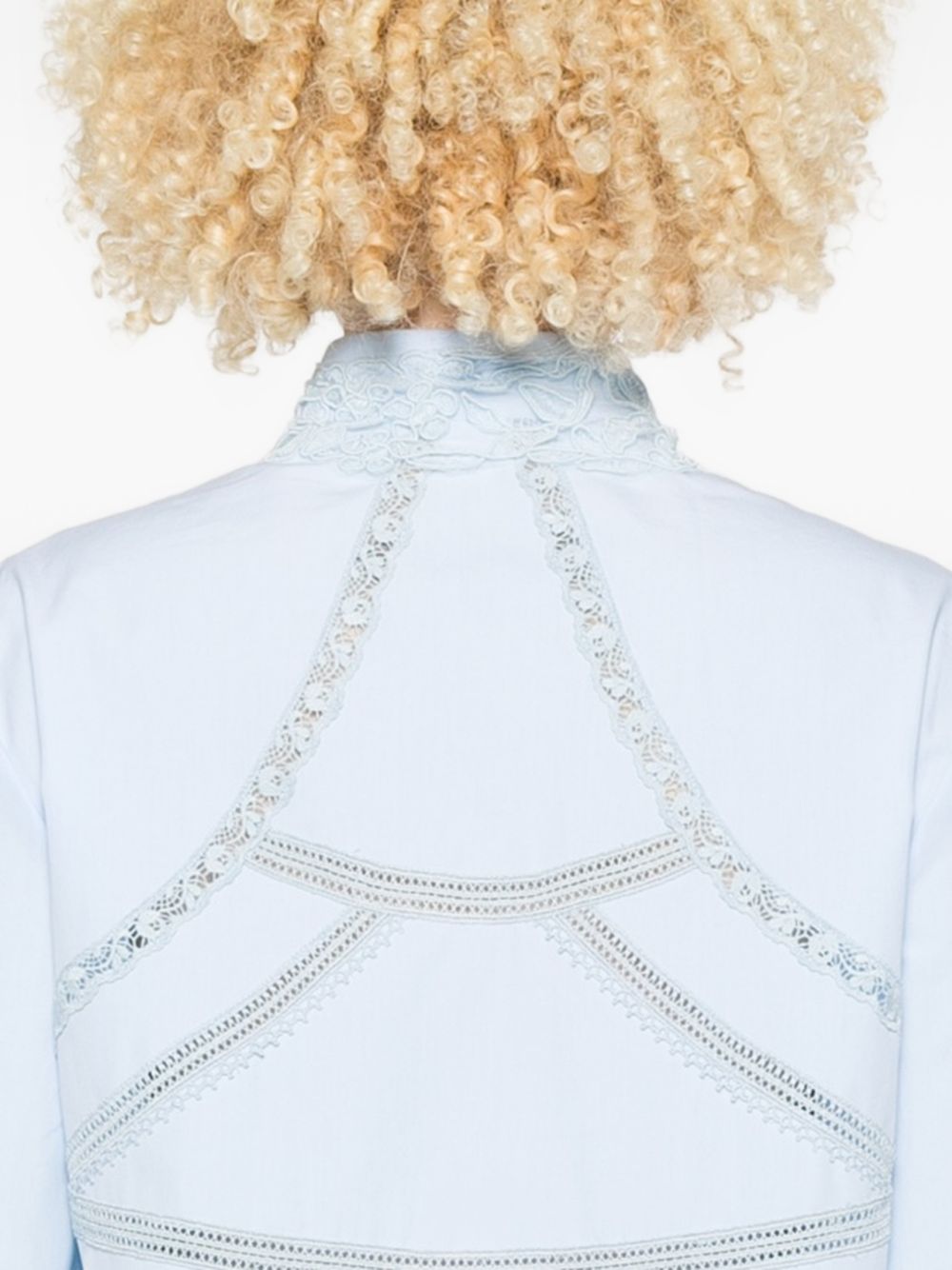 Ermanno Scervino Ermanno Scervino Embroidered cotton shirt