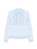 Ermanno Scervino Ermanno Scervino Embroidered cotton shirt