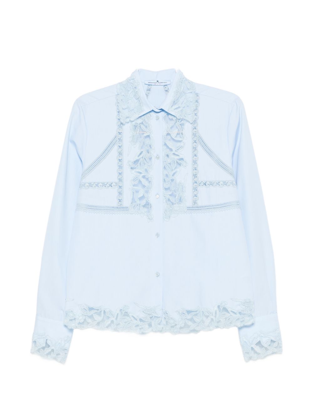 Ermanno Scervino Ermanno Scervino Embroidered cotton shirt