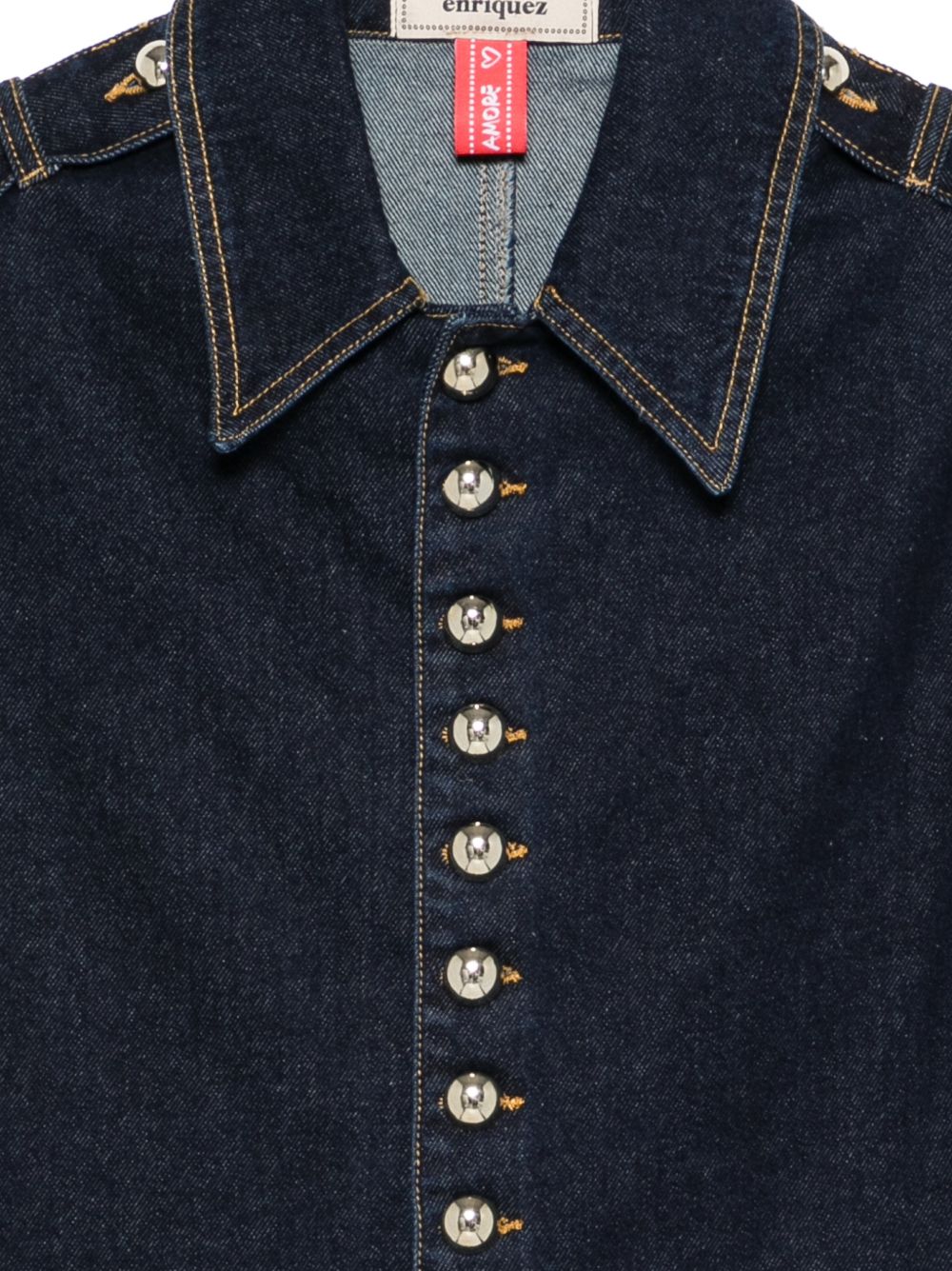 Alessandro Enriquez Alessandro Enriquez Denim cotton jacket