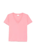 Closed Closed V-neck short sleeves tonal stitching Organic cotton t-shirt