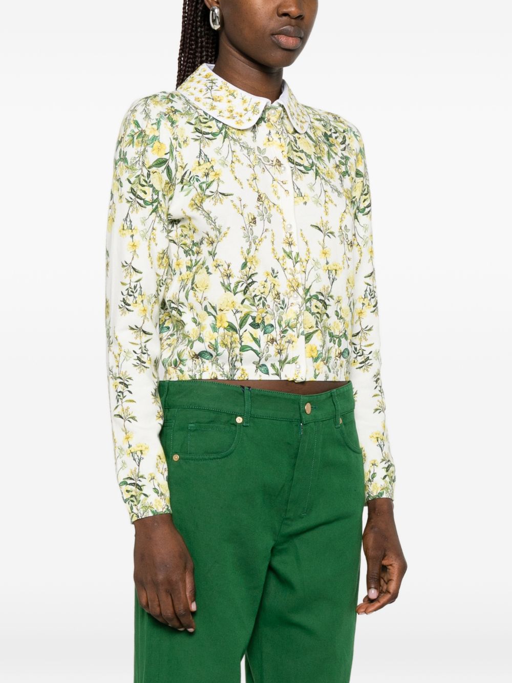 Alice + Olivia Alice + Olivia Carson printed cardigan