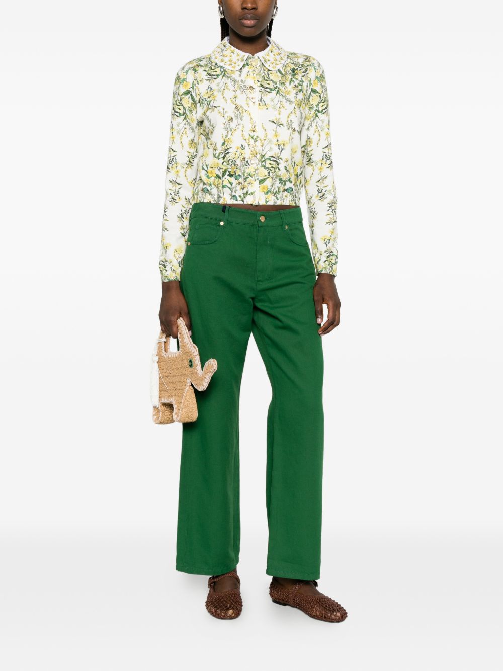 Alice + Olivia Alice + Olivia Carson printed cardigan