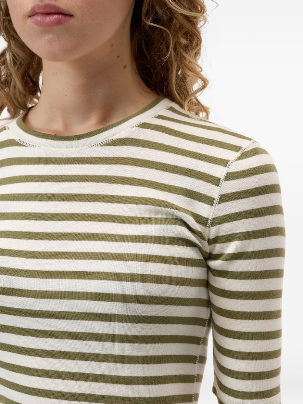 Closed Closed Striped cotton blend sweater