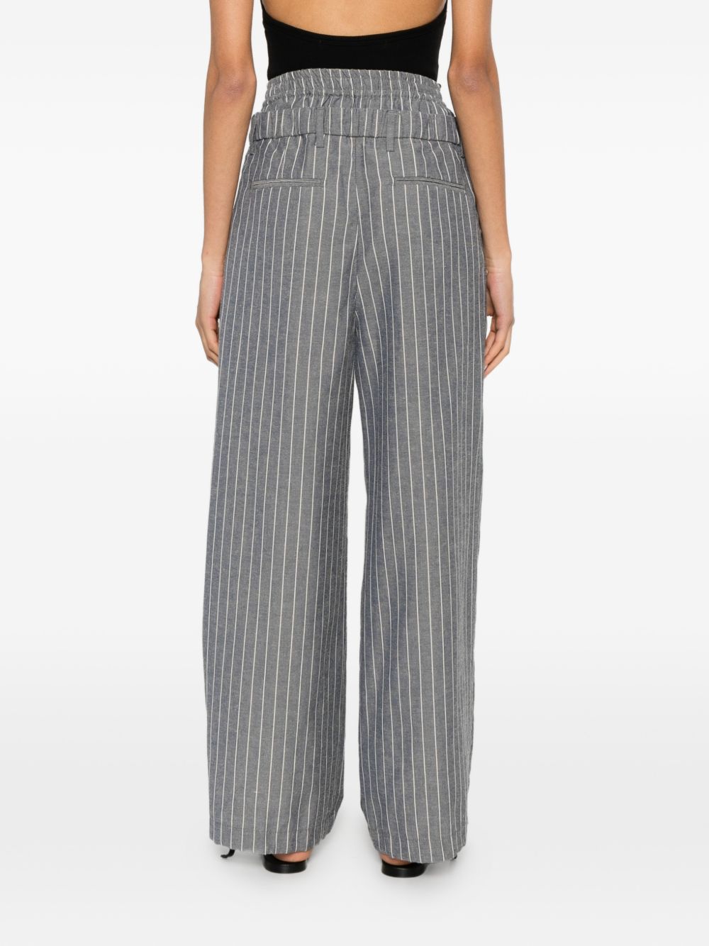 White Sand White Sand Linen blend trousers