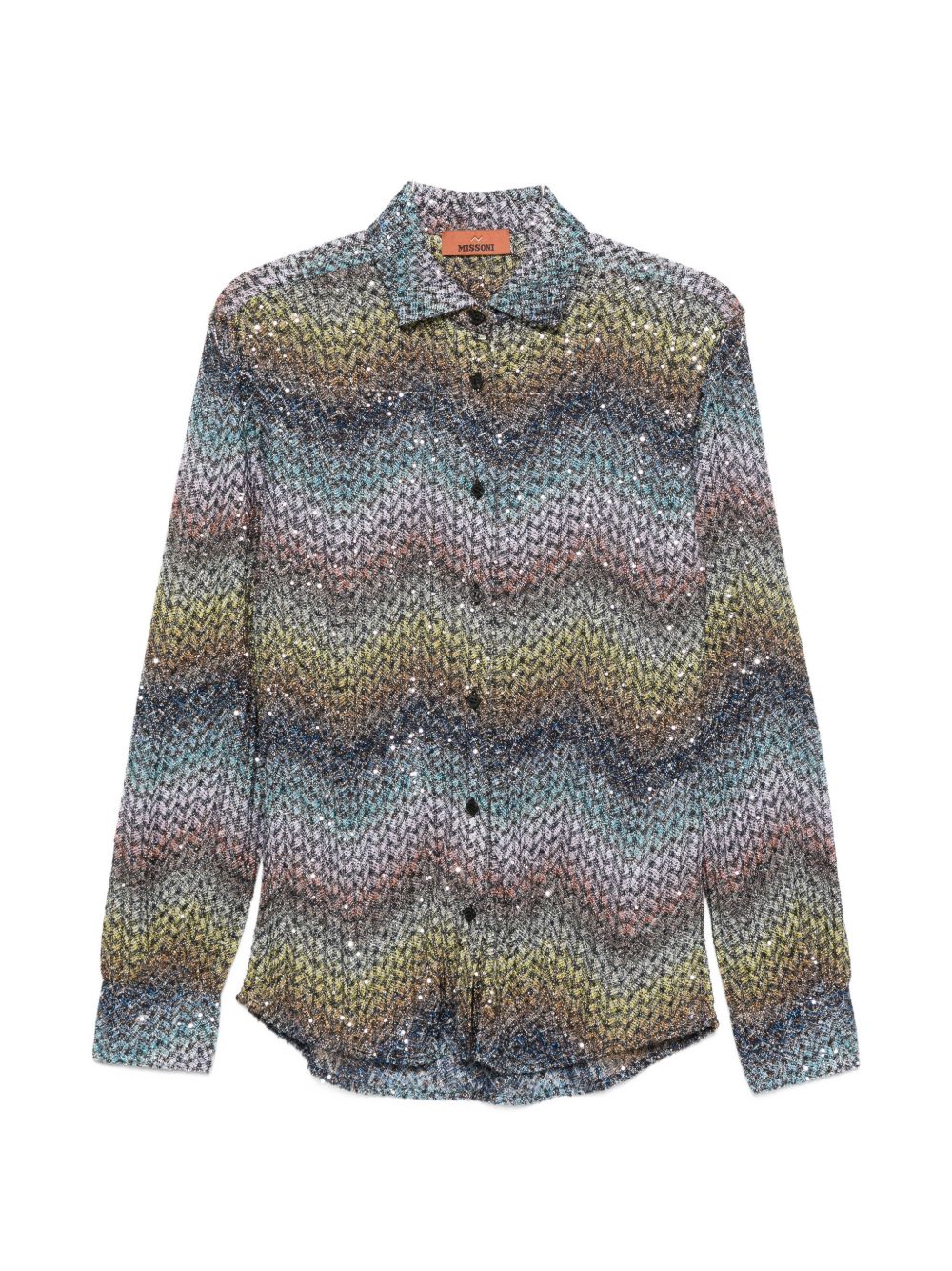 Missoni Missoni Zig zag print shirt