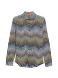 Missoni Missoni Zig zag print shirt