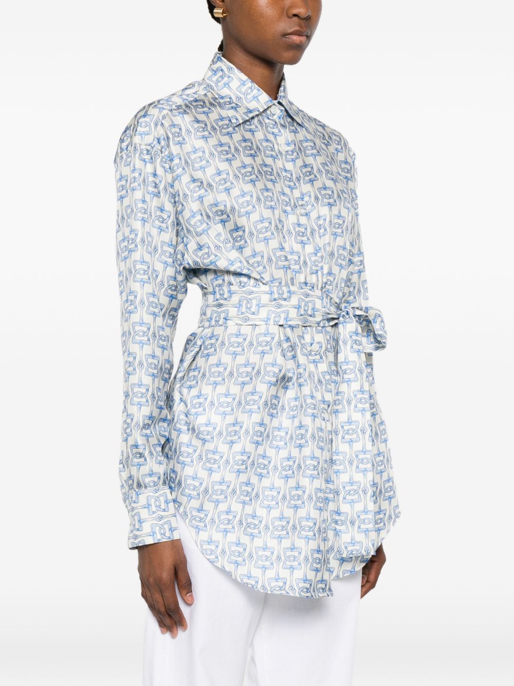 ARCHIVIO '67 ARCHIVIO '67 Shirts LIGHT BLUE