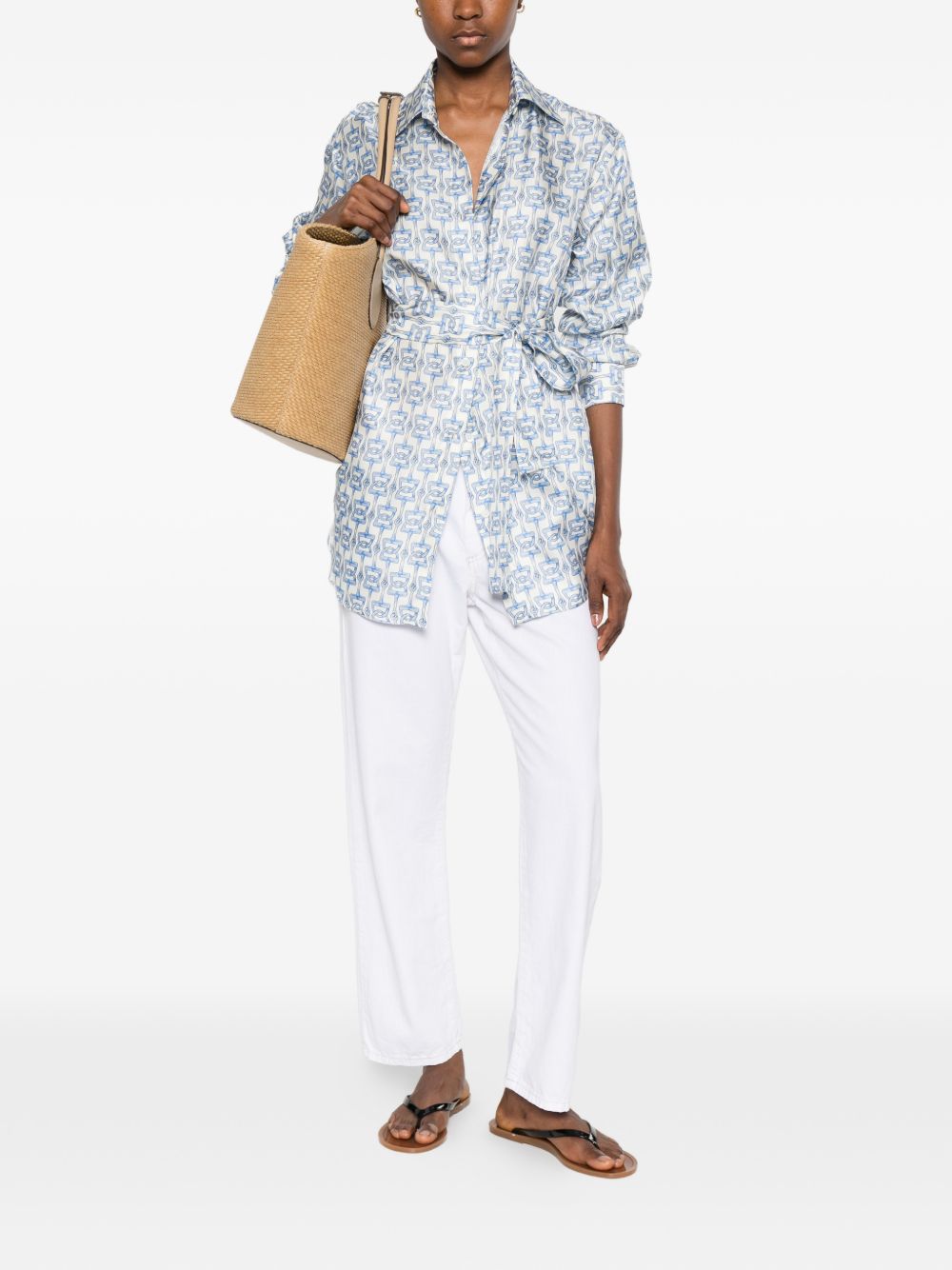 ARCHIVIO '67 ARCHIVIO '67 Shirts LIGHT BLUE