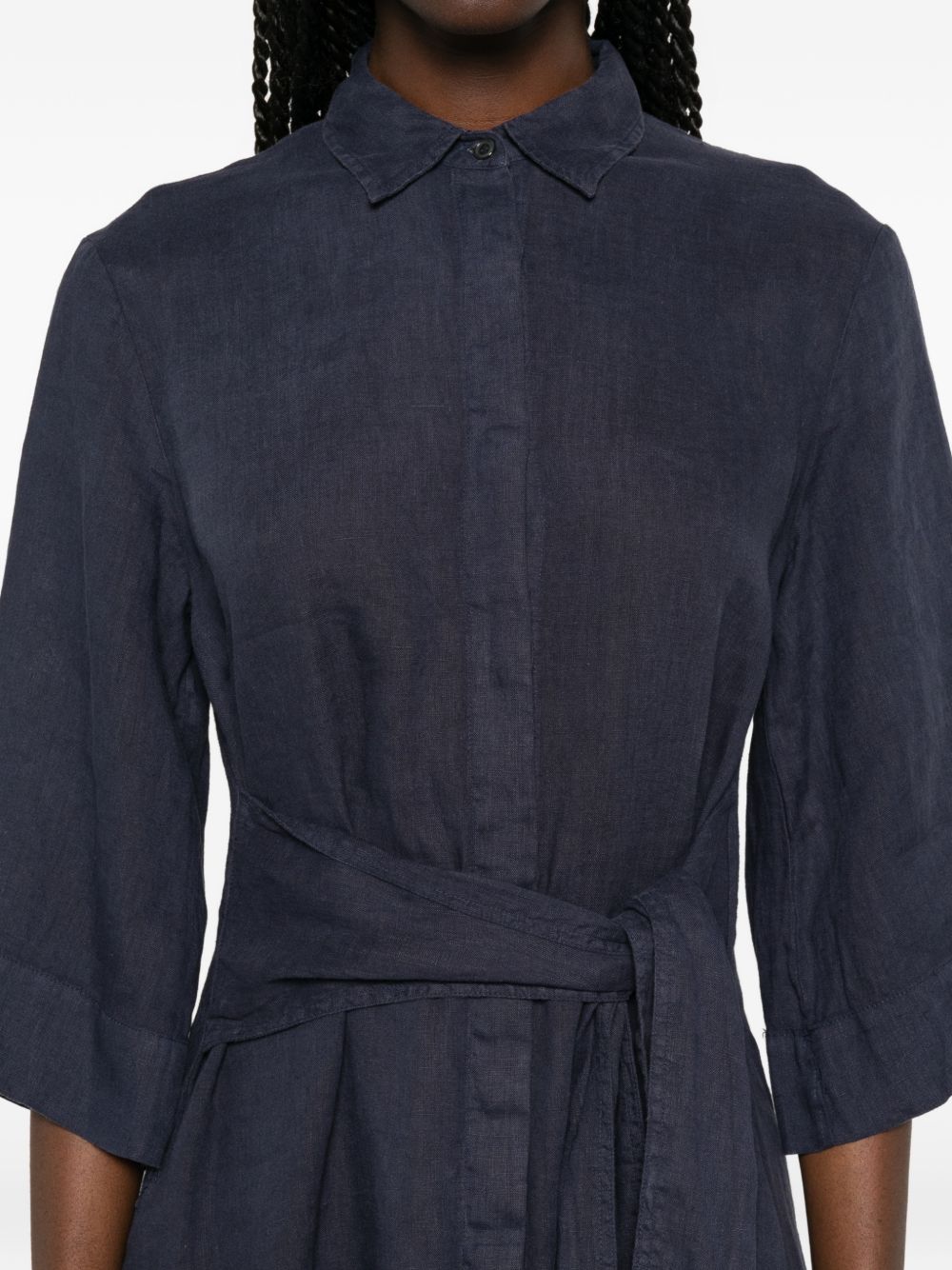 ARCHIVIO '67 Archivio '67 Linen chemisier dress