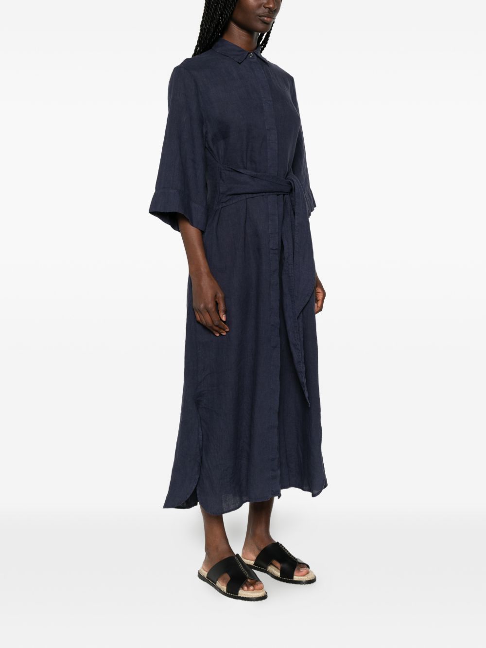 ARCHIVIO '67 Archivio '67 Linen chemisier dress