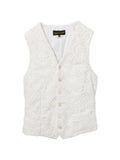 Comme Des Garcons Comme Des Garcons Comme Des GarÃ§ons Lace Vest
