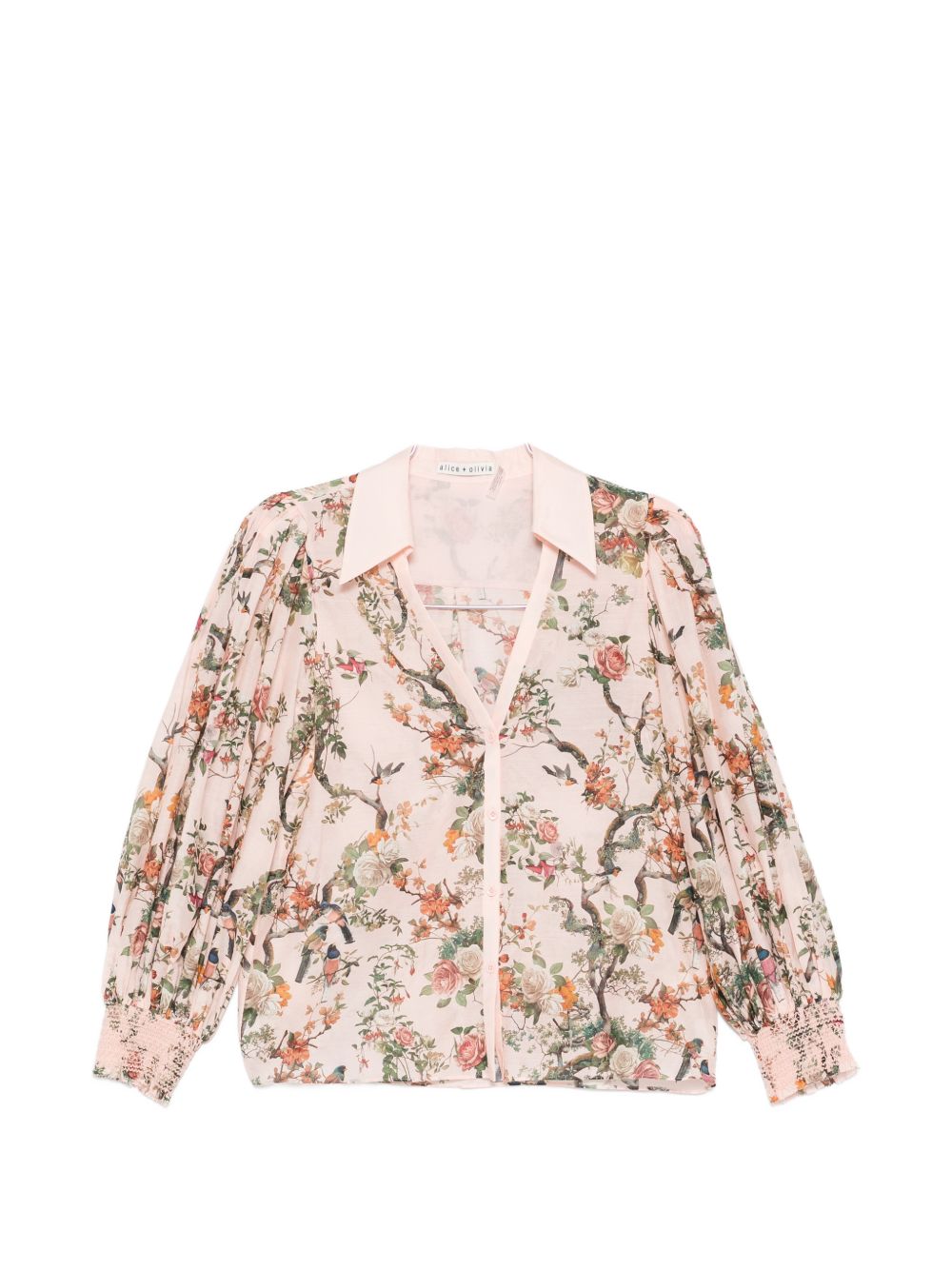 Alice + Olivia Alice + Olivia Charis Printed Blouse