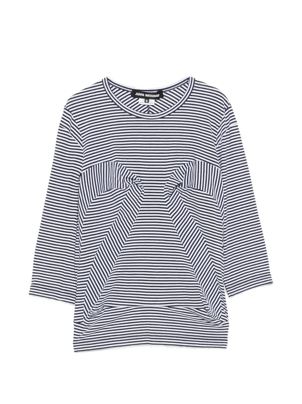 Junya Watanabe Junya Watanabe Striped Cotton T-Shirt