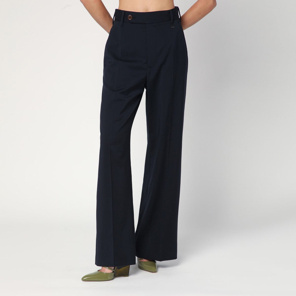 Vivienne Westwood Vivienne Westwood Navy blue trousers in wool