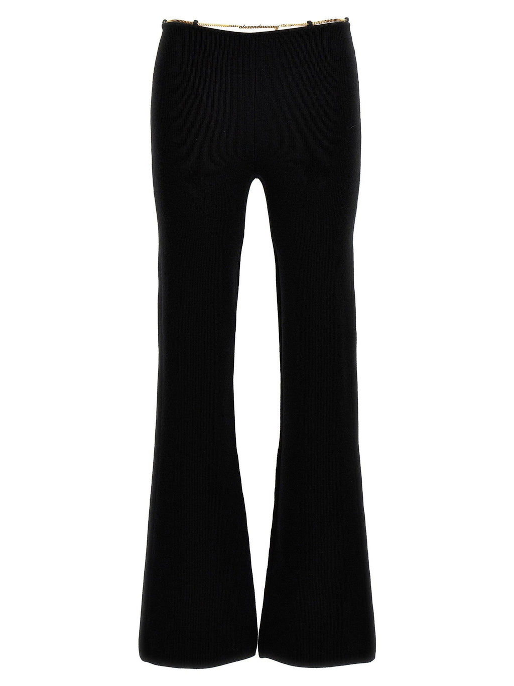 Alexander Wang Alexander Wang Gold Nameplate Chain Pants