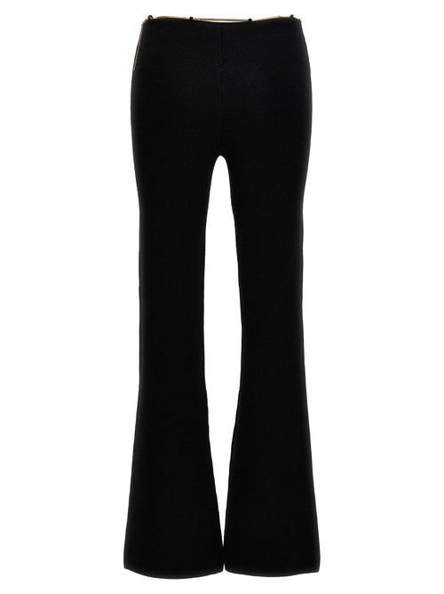 Alexander Wang Alexander Wang Gold Nameplate Chain Pants