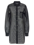 Comme Des Garcons Black Comme Des Garcons Black Mesh Shirt