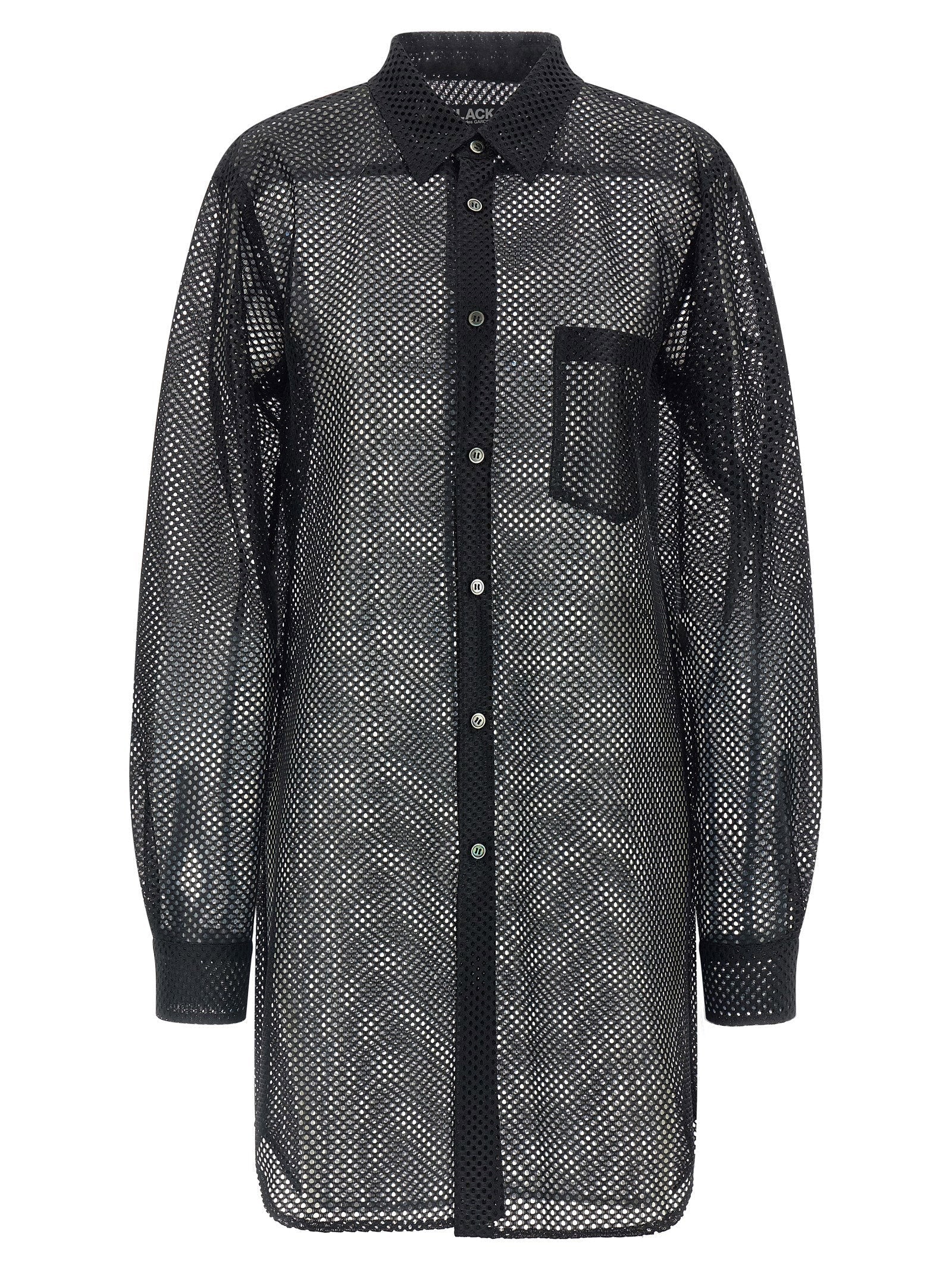 Comme Des Garcons Black Comme Des Garcons Black Mesh Shirt