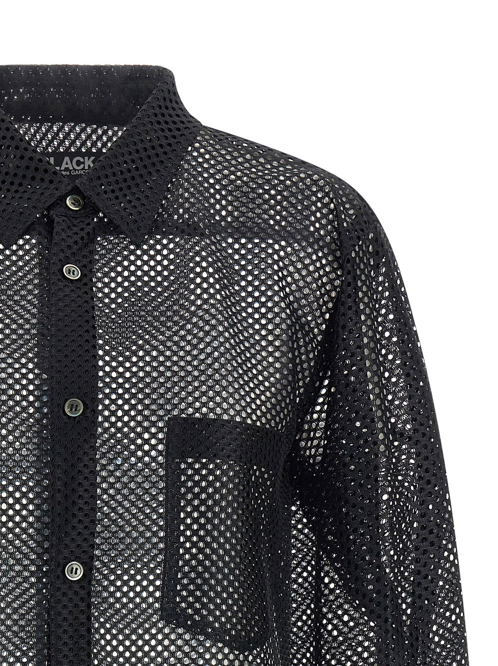 Comme Des Garcons Black Comme Des Garcons Black Mesh Shirt