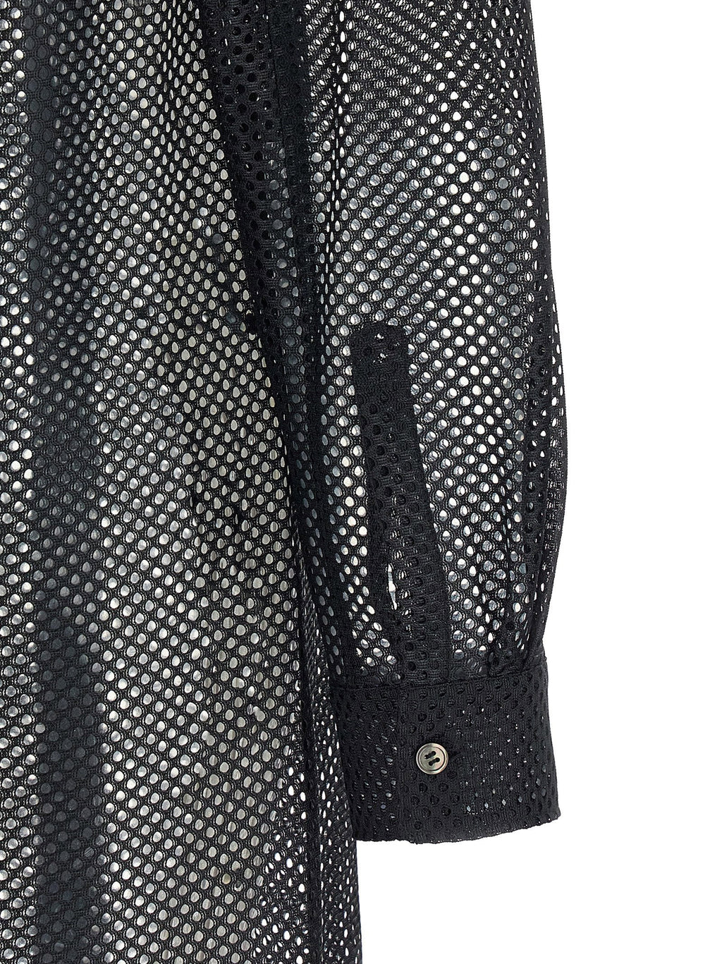 Comme Des Garcons Black Comme Des Garcons Black Mesh Shirt